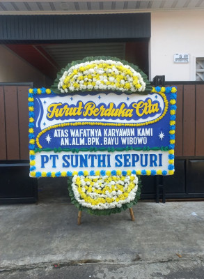 Papan Bunga Duka di Jagabaya I